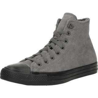 Converse Converse Grey Chuck Taylor All Star High Top Suede Trainers
