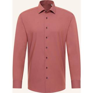 MODERN FIT Performance Shirt in raspberry plain