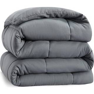 Sengesur Twin Comforter Duelt Insert m?rkegr? - Quiltede senget?j dyner til dobbeltseng hele s?sonen ned alternativ dyne dobbeltst?rrelse med hj?