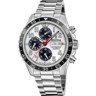 Festina Swiss Made Valjoux F20055/1 - Herre - 46 mm - Automatisk - Safirglas
