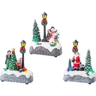 Julepynt Lumineo 9,5 x 5,5 x 12,5 cm Dekorativ figur