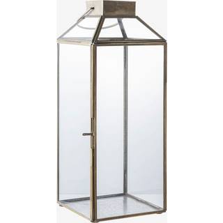 Mysore Lanterne i metal og glas