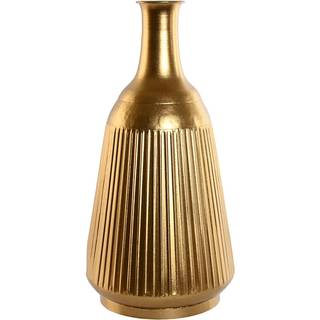 Vase Home ESPRIT Gylden Metal Moderne 29 X 29 X 57,5 cm