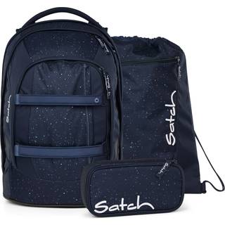 Satch Skoletaskesæt Pack Midnight E. - Blå