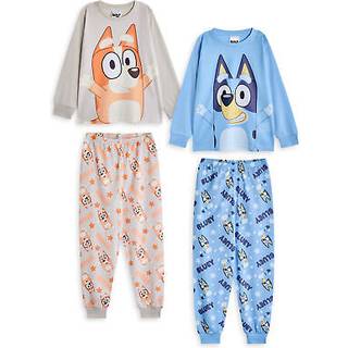 Vanilla Underground Vanilla Underground Blue Unisex Kids Pyjamas 2 Pack