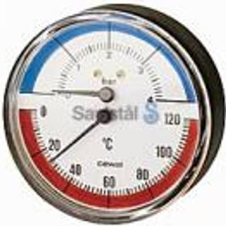 Termo-manometer 4bar ø63mm x 1/2''