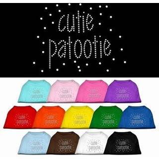 Cutie Patootie Rhinestone Shirts Aqua XS