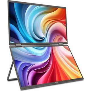Acer PD3 Dobbelt foldbar bærbar skærm | PD163Q| Sort