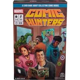 Spin Master Games Marvel Comic Hunters Comic Collecting Strategy Card Game College spil Party Game Julegaver til teenagere i alderen 14