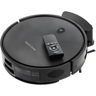 Robotstøvsuger fra Nordic Sense - Sort farve