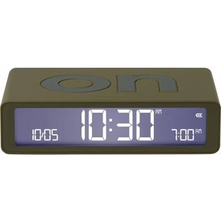Lexon LR157K9 Digital-Wecker Flip Classic Khaki