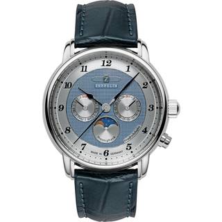 Zeppelin 8536-3 Herrenuhr Friedrichshafen Mondphase Blau