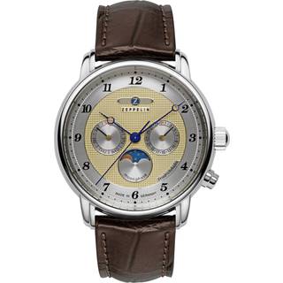 Zeppelin 8536-5 Herrenuhr Friedrichshafen Mondphase Goldfarben