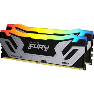Kingston FURY Renegade RGB DDR5-8400 - 48GB - CUDIMM til Intel - CL40 - Dual Channel (2 pcs) - Intel XMP - Sort med RGB