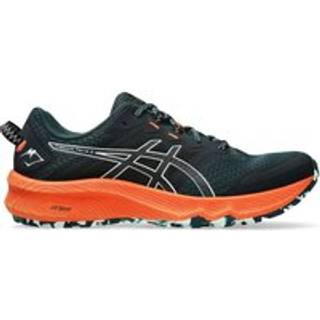 ASICS Trabuco Terra 2 Trail Running Shoe Men - Olive, Light Blue, Size 12 - olive