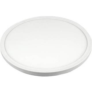 LED-panel Jalo Round, Ø 29,2 cm, hvid, plast, 2.700 K