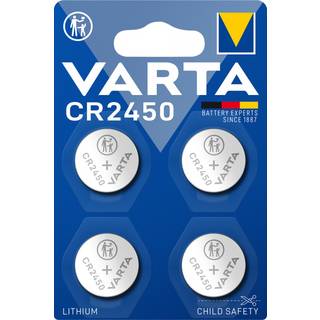 VARTA battery - 4 x CR2450 - lithium manganese