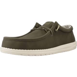 HeyDude Wally Classic Sneaker Herrer størrelse 41 farve olivengrøn