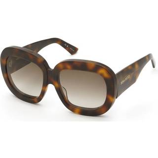 Nina Ricci SNR402 0752 57 Solbriller Kvinder Tortoiseshell - Polished Dark Tortoise - 57mm
