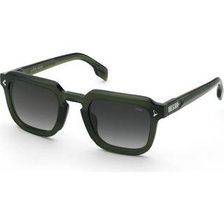 Lozza Mand SL4379M ARPEGGIO 5 02GN Solbriller Acetat Grøn Røg Geometrisk Normal Skygge