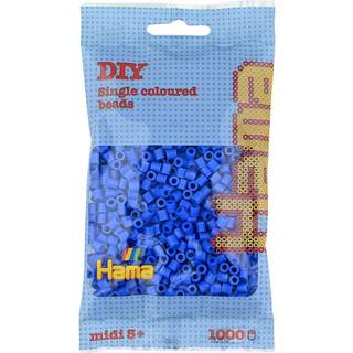 Hama Midi, perler, 1.000 stk., lyseblå (09) [Levering: 1-2 dage]