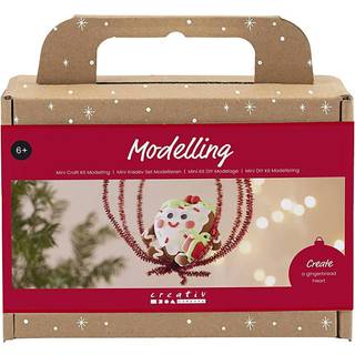 Hjerteformet Julefigur DIY Kit til Kreativ Modellering