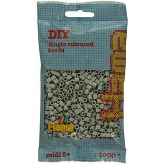 Hama perler - 1000stk skyet grå - Midi (207-109)