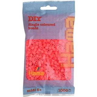 Hama Perler Midi 1000 stk Ceriserød (207-33)