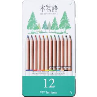 Tombow Eco Color Farveblyanter, 12 farver