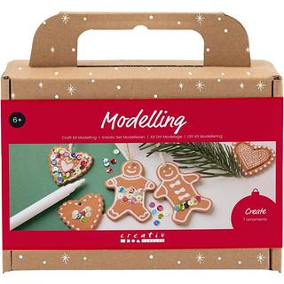 DIY Kit til Småkagefigurer i Mellem Brun