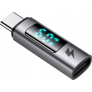 Mcdodo Lightning hun til USB-C han adapter med display - 36W PD