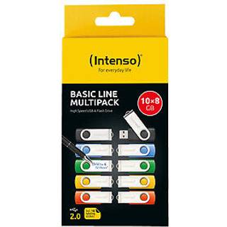 Intenso® 10x8GB USB-stiks Multipakke
