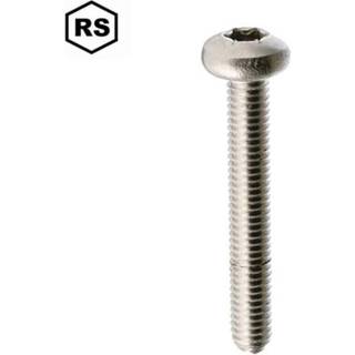 Arvid Nilsson Maskinskrue med afrundet hoved, MRT, A4-70 M3x20 mm, T10, 200 st