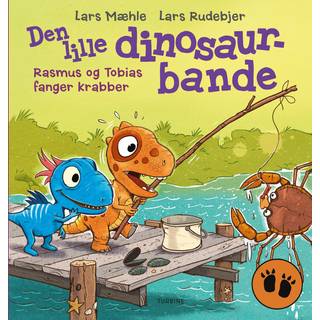 Den lille dinosaurbande – Rasmus og Tobias fanger krabber