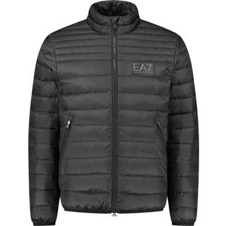 EA7 Herren Daunenjacke schwarz unifarben