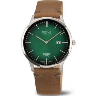 Boccia Titanium Royce 3641-02 - Herre - 40 mm - Analog - Quartz - Safirglas