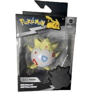 Pokemon Select Metallic Battle Action Figur - 3 -tums stridsfigurer med speciell metallisk finish (Togepi)