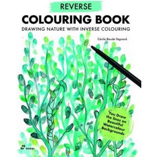 Reverse Colouring Book, en omvendt malebog med 44 motiver, Cecila Baude-Tagnard