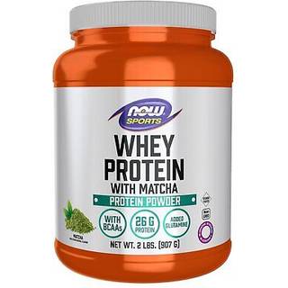 NOW Foods Whey Protein med Matcha