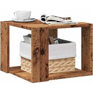 Sofabord Konstrueret Træ - Gammelt træ / 40 x 40 x 30 cm