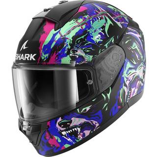 Shark Integralhjelm sort XS
