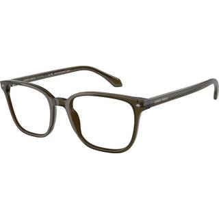 Giorgio Armani Mand AR7265 6169 Optiske stel Acetat Grøn Transparent Pillow Normal