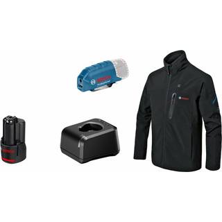 Bosch GHJ 12+18V XA Varmejakke str. M inkl. batteri og lader