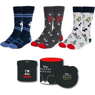 MICKEY - 3 Pairs socks Pack (UK Size 3,5-9)
