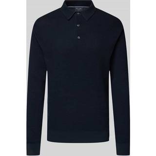OLYMP Herren Polo Shirt blau