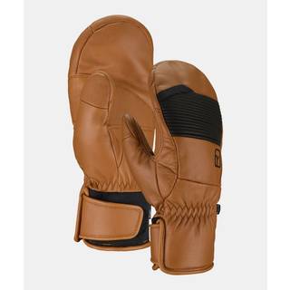 Ortovox Full Leather Mitten Handsker Herrer størrelse XL farve brun