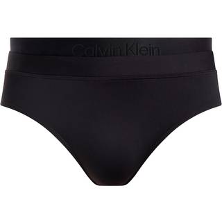 Double Waistband Swim Briefs - CK Refined - Black - XXL