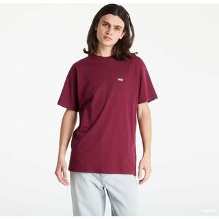 Vans Left Chest Logo T-shirt - XS - burgundy