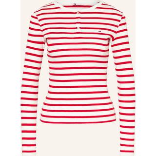 Ribbed Long Sleeve Slim T-Shirt