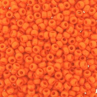 Miyuki runde fr?perler st?rrelse 8/0 22g uigennemsigtig orange